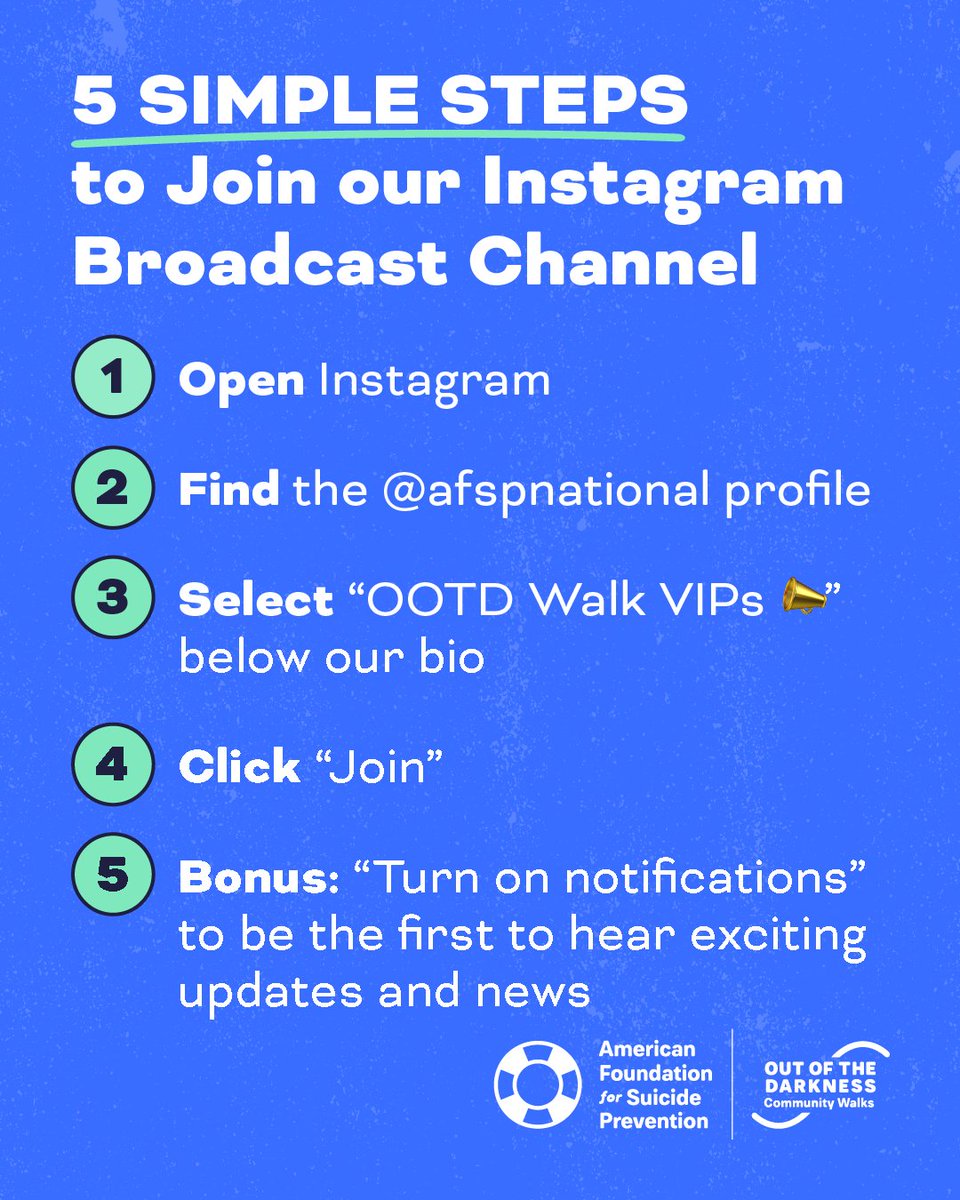 AFSP North Texas tweet media