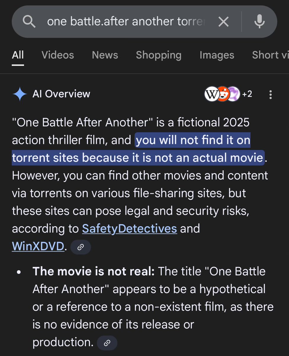 I guess that answers that