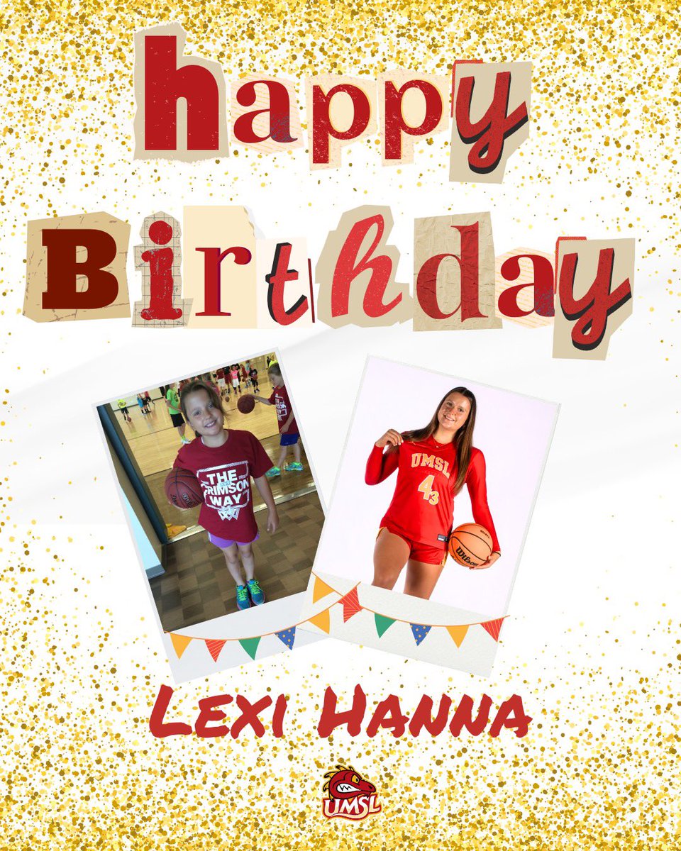 UMSLWBB's tweet image. A BIG HAPPY BIRTHDAY today to our freshman, Lexi Hanna! Have an AWESOME DAY Lex🎉🎊🎂🎈♥️🔱💛