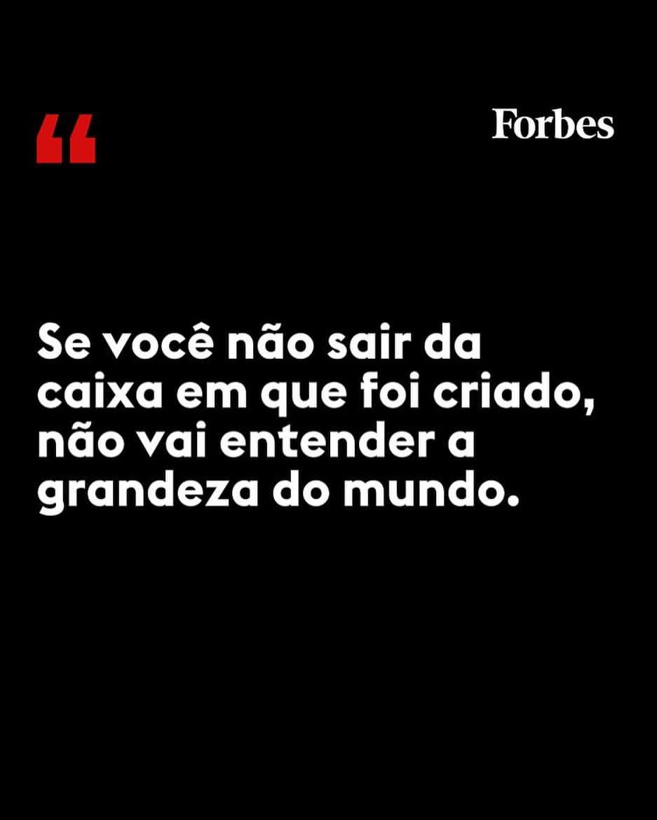 JulioDuarte1958's tweet image. Às vezes é necessário confrontar velhos pensamentos e velhas crenças para percebermos que há um mundo de possibilidades lá fora, talvez esse momento na sua vida, seja agora.

@forbesbr
⠀
#OPoderdasMetas