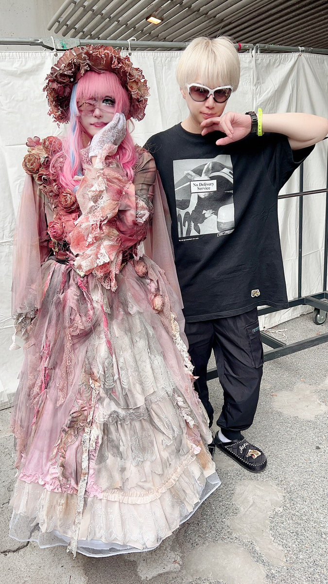 ただいま東京🚗
参輝が観に来てくれてたのでツーショ撮った！
明日のびじゅある祭頑張って👍