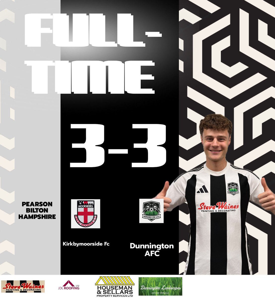 The first team came back from 3-0 down to draw 3-3 today. Ben, Billo and hammy with the goals. Good to gain a point of the game.

#UTD #magpies 🖤🤍