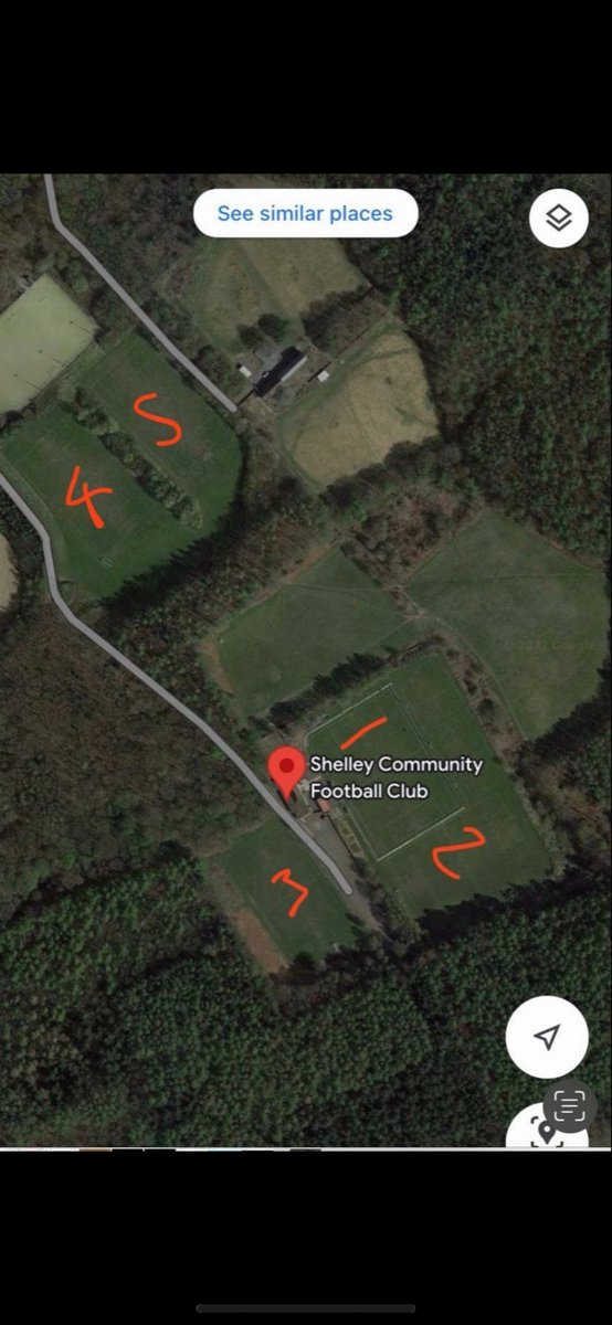 📢 Match Day update for Reserves game!

Some info for those making the trip to Huddersfield tomorrow 👇

Parking and facilities are located where the pin drop is. Game will be on Pitch 4.