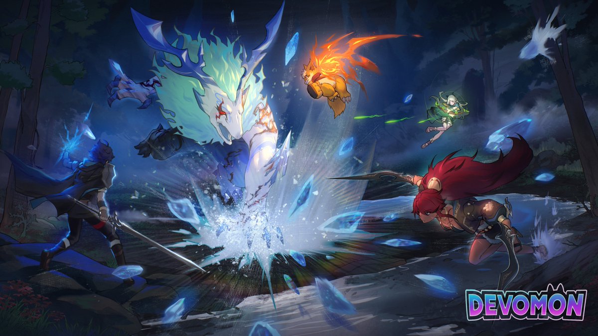 DEVOMON UNIVERSE

One universe. Endless evolution.
🎮 Game | 📚 Webtoon | 🌐 Web3

All parts of a single dark fantasy world — connected through destiny.

Welcome to DEVOMON — where dark fantasy meets next-gen tech.

#Devomon #Web3Gaming #EVOtoken