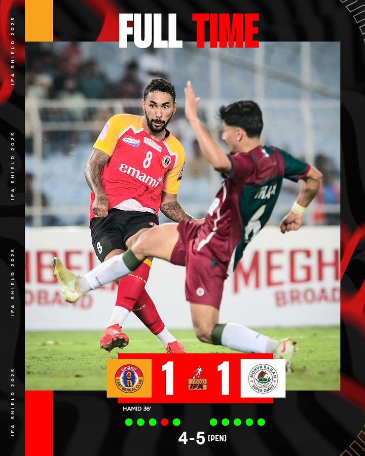 Runner up of the IFA Shield 25/26 in the penalty shoot out. Very proud of this team, we played fantastic and the effort of whole team was amazing. We did everything but finally we couldn’t. Thanks also to the support and we hope we can celebrate something soon with this club.❤️💛