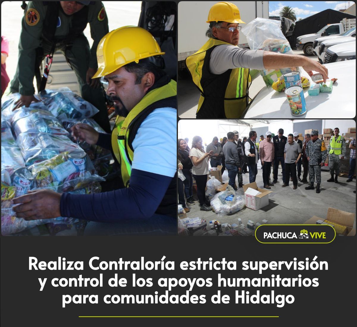 Para que realmente lleguen a quienes los necesitan 👏: realiza Contraloría estricta supervisión y control de los apoyos humanitarios para comunidades de Hidalgo
➟ pachucavive.com/?p=97957