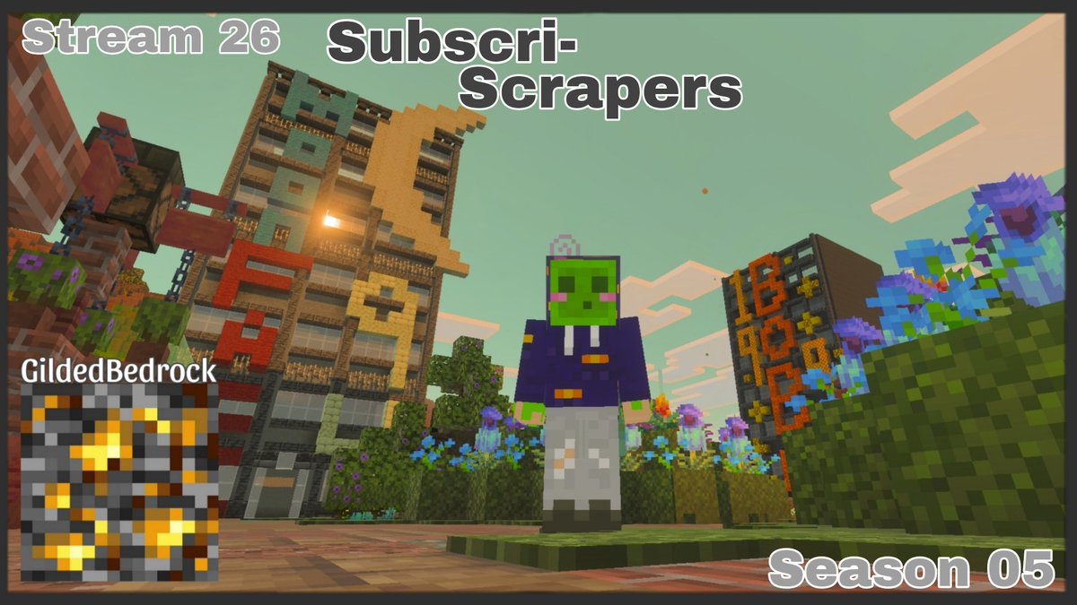 WilSlime0711's tweet image. This is UNREAL! I cannot believe I&apos;ve been an affiliate long enough to have subscribers hit 1 YEAR?! 
To celebrate, we built the subscribers some skyscrapers in Slime City!

#Minecraft #minecraftbedrock #bedrockedition #twitch #TwitchAffiliate #wilslime #wilslime0711  #slimearmy