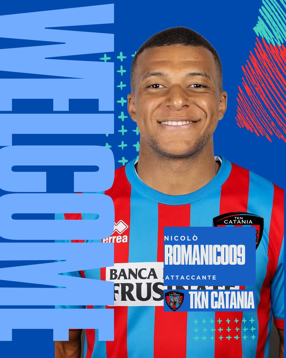 TKN Royal (@tkn_royal) on Twitter photo Acquisto last minute in casa TKN Catania, che si assicura il contratto di <a href="/romanico09/">romanico09</a>!
Un altro attaccante che si aggiunge ad un roster di tutto rispetto e che probabilmente contribuirà ad una rapida inversione di marcia particolarmente necessaria se si vuole raggiungere la meta. Acquisto last minute in casa TKN Catania, che si assicura il contratto di <a href="/romanico09/">romanico09</a>!
Un altro attaccante che si aggiunge ad un roster di tutto rispetto e che probabilmente contribuirà ad una rapida inversione di marcia particolarmente necessaria se si vuole raggiungere la meta.