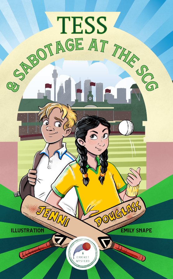 Tess and Eddie the two young detectives who found the Ashes urn are back in <a href="/jdouglasswrites/">JenniDouglassWrites</a> latest children's adventure book - Sabotage at the SCG
Jenni joined me in ep 372 to talk about the book
chrt.fm/track/4F8ACF/p…
<a href="/sydneycricketg1/">SCG Sydney Cricket Ground Members</a> <a href="/scg/">Sydney Cricket Ground</a> <a href="/TinaGough18/">Tina Gough</a> <a href="/Singgo97/">Ian Singer</a>