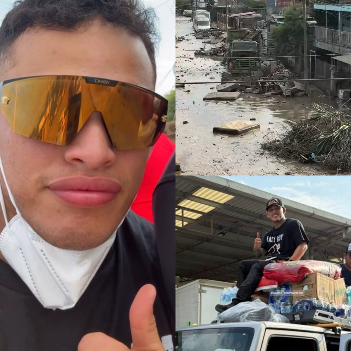 -El deportista mexicano de la UFC Lazy Boy, fue a llevar despensas a Veracruz y dejó este mensaje al gobierno.

“Aquí es donde deberían gastarse el dinero el gobierno y no andar regalándolo a lo puro ?$!&amp;*%$!”