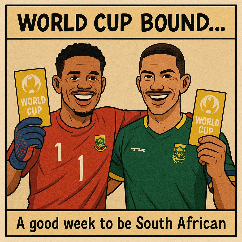 SA Hockey (@sa_hockey) on Twitter photo π½πΎ π³π½π° πΉπ
π
π
π
π
π°
What a week to be South African as the SA Men and Women join Bafana Bafana in qualifying for their respective World Cups.
<a href="/robertmarawa/">robertmarawa</a> <a href="/GaytonMcK/">Gayton McKenzie</a> <a href="/ronwen30/">Ronwen Williams</a> <a href="/BafanaBafana/">Bafana Bafana</a> π½πΎ π³π½π° πΉπ
π
π
π
π
π°
What a week to be South African as the SA Men and Women join Bafana Bafana in qualifying for their respective World Cups.
<a href="/robertmarawa/">robertmarawa</a> <a href="/GaytonMcK/">Gayton McKenzie</a> <a href="/ronwen30/">Ronwen Williams</a> <a href="/BafanaBafana/">Bafana Bafana</a>