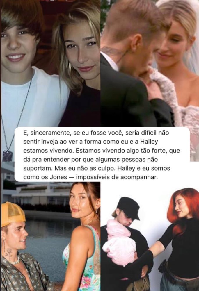E precisamos lembrar, que quando o Justin Bieber decide abrir a boca, ele pisa! 

Ele começo desse ano: