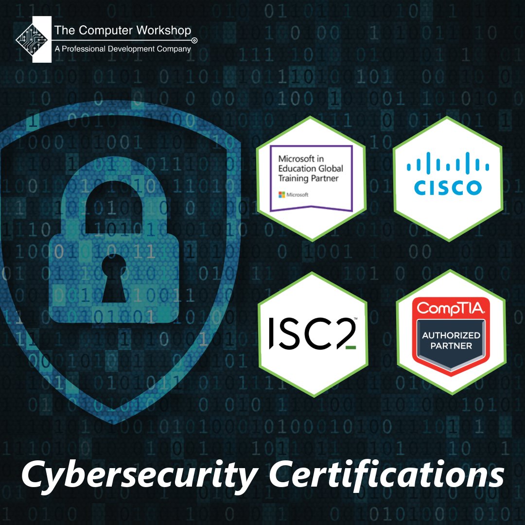 tcworkshop's tweet image. Explore our October Certification Highlight featuring top 2025 credentials like Security+, CySA+, CCSP &amp;amp; more. Future-proof your IT career today.
tcworkshop.com/certification-…

#Cybersecurity #ITCertifications #CareerGrowth
