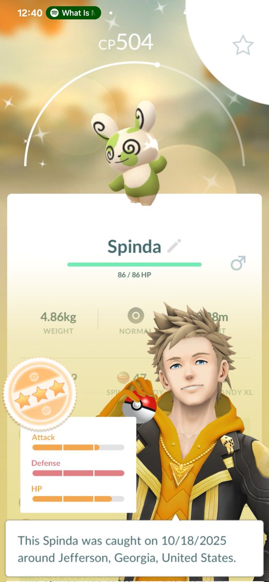 Seranatis's tweet image. O:

#pokemon #ShinyPokemon #pogo #spinda #shiny #PokemonGOApp