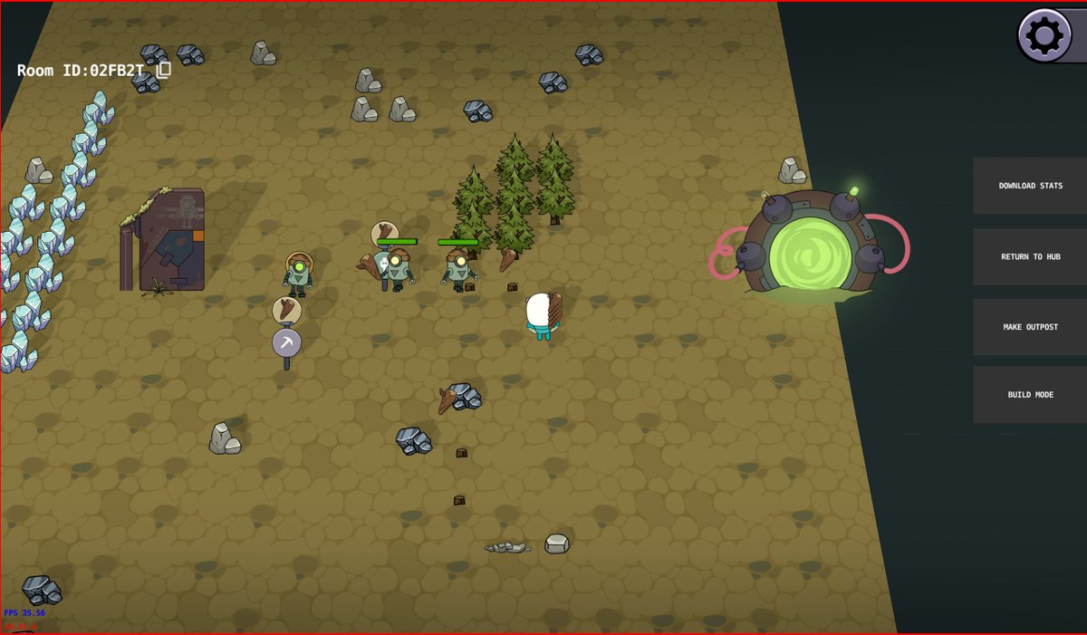 Let’s just share some locations in development, since today is #screenshotSaturday  
#Defold