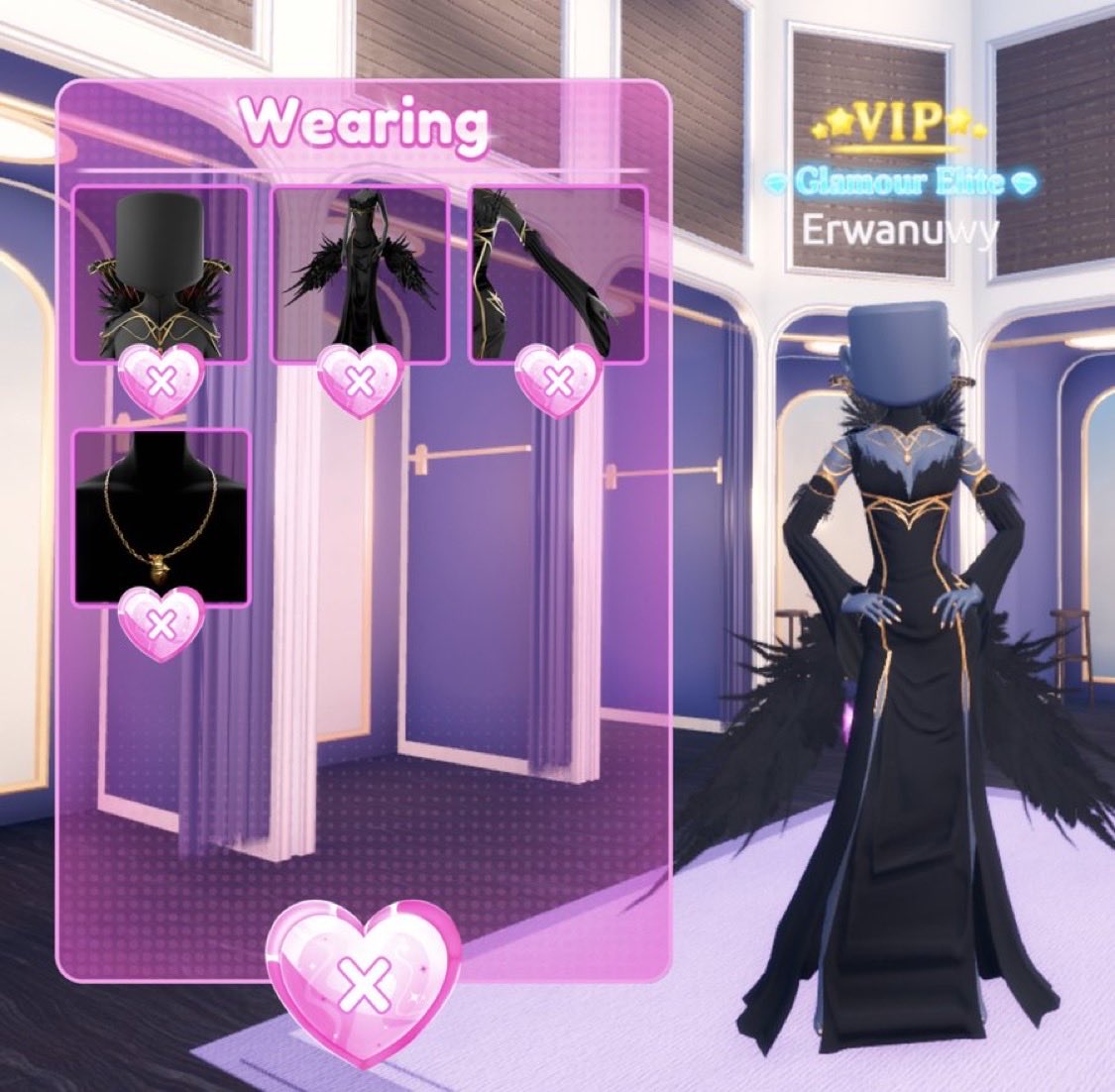 Here’s the magnificent set you receive after completing the Dress To Impress Halloween Quest.
