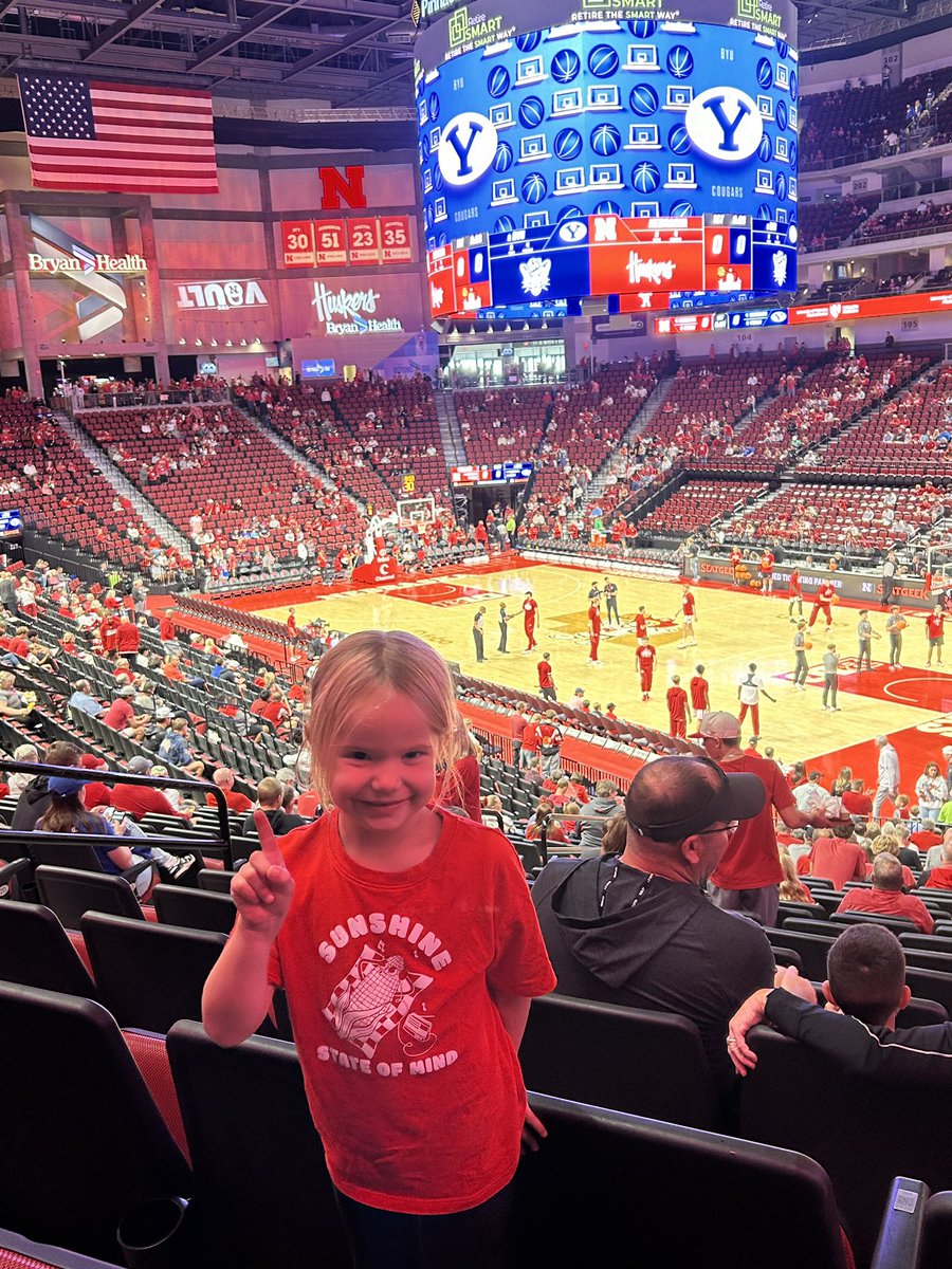 We’re ready for Husker basketball season! ❤️ #huskers