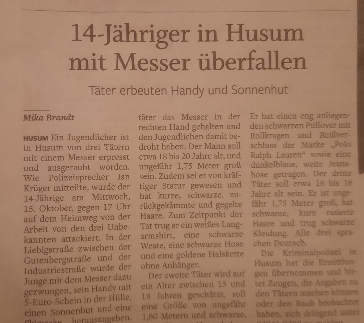 #Stadtbild - Beschreibung der vergangenen 2 Tage!