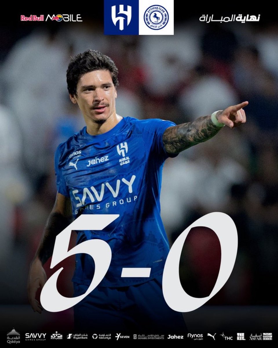 إبداع وفن وجمال..لا جديد  هذا هو الهلال😍

مبروووووگ يا زعماء 💙💙💙💙💙

 #الهلال_الاتفاق