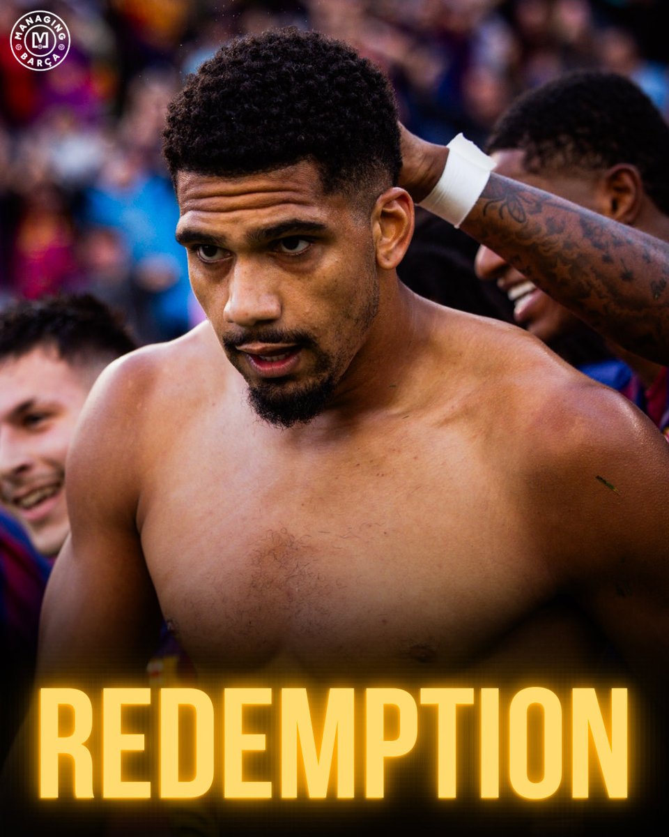 ManagingBarca's tweet image. 🚨🗣️ Ronald Araujo: “When the coach asked me if I was ready for playing as a striker, I didn’t hesitate to say YES. I told him, ‘I’ll go there and score.’.” 🔥