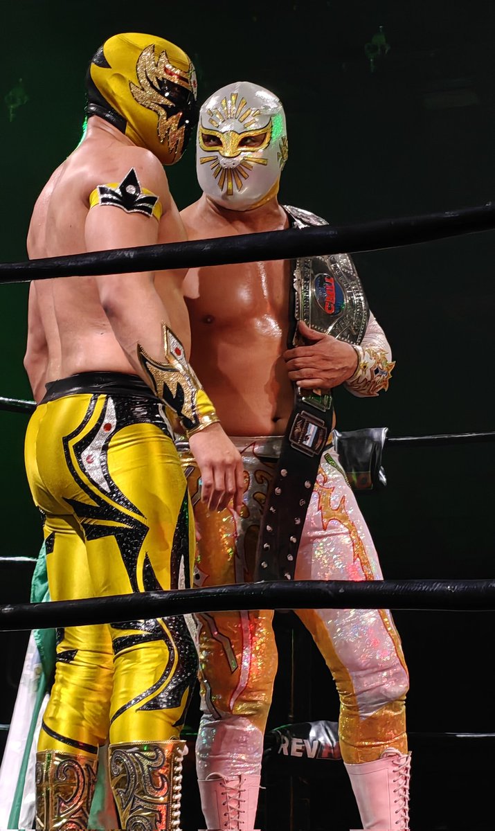 DrgnMstrAdam's tweet image. Some pics of Mistico and Dorada from Fantasticamania #RevPro