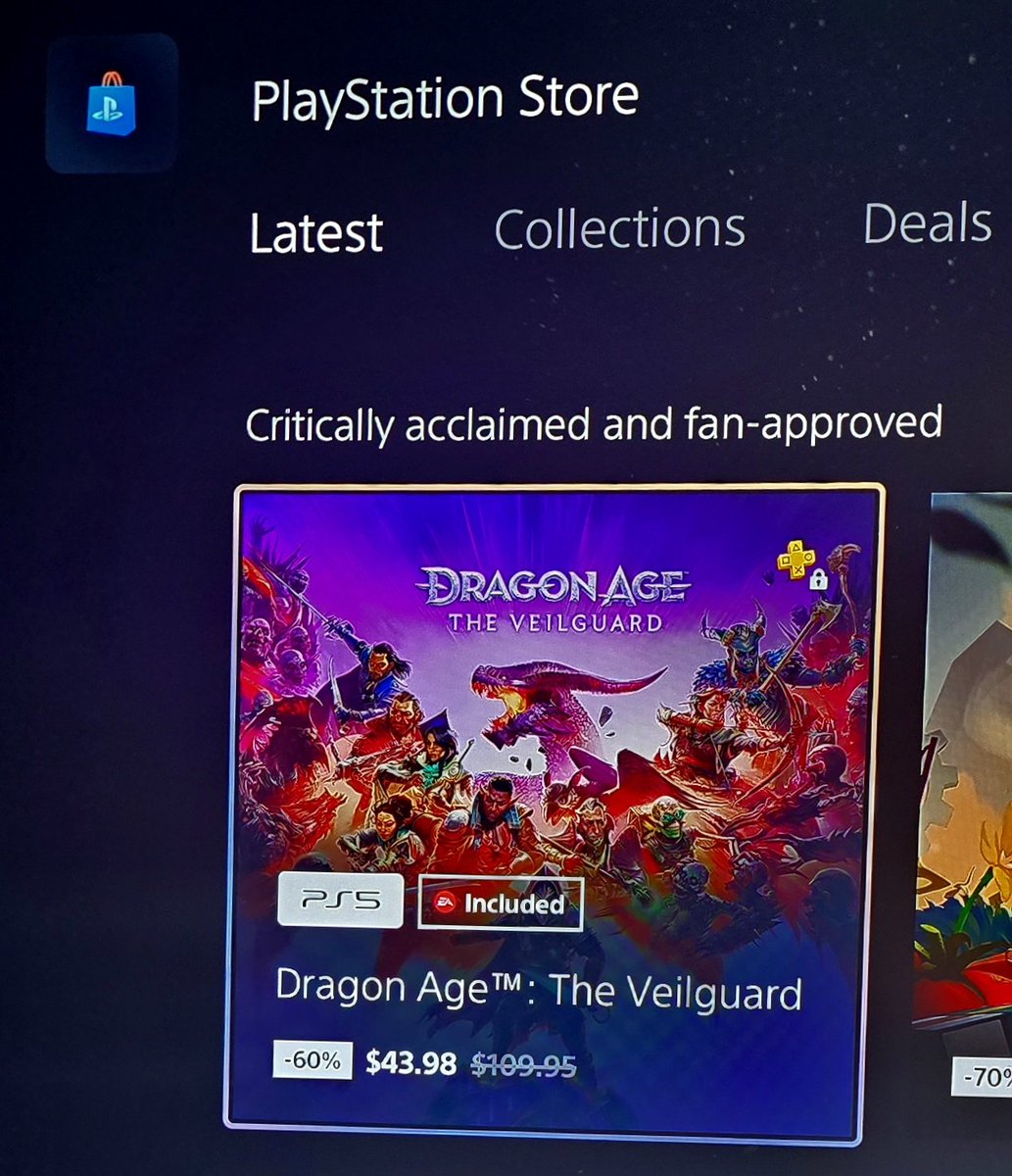 #PSN #DragonAge #WTF 

So looks like PSN Staff are smoking something pretty intense to Boldly make this statement.

Personally i didn't think it was that bad, but it was still a massive disappointment overall.