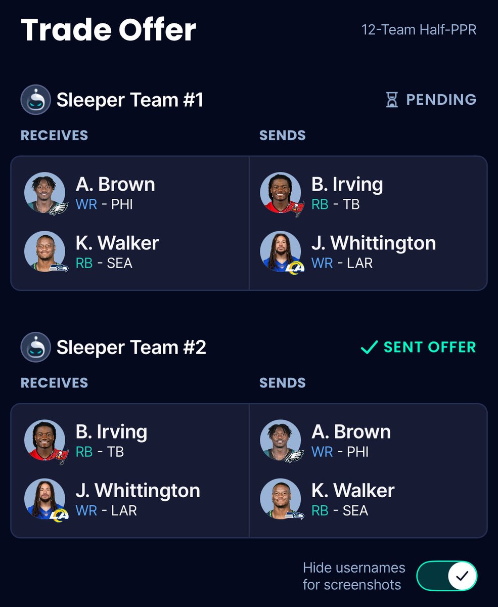 MrAdamBrock's tweet photo. @Calo_Football 2-4 in a redraft league, would you move Bucky to try to manufacture some W’s? Whittington would be starting for me if Egbuka is out. https://t.co/vGsxQJYkbt