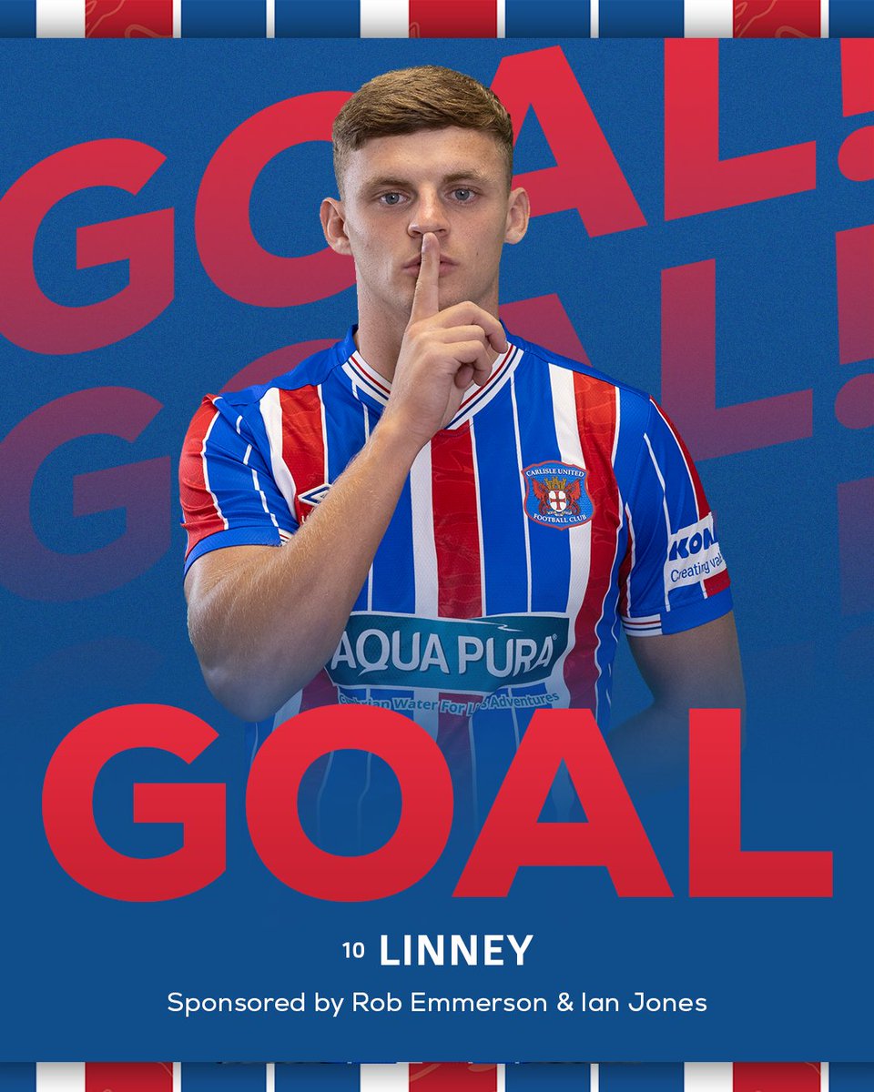 Carlisle United FC (@officialcufc) on Twitter photo LINNEY BREAKS THE DEADLOCK ๐คฉ๐ฅ LINNEY BREAKS THE DEADLOCK ๐คฉ๐ฅ