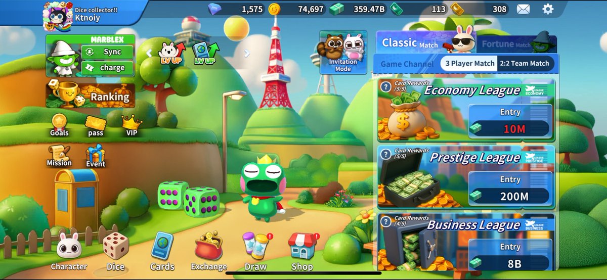 Go build landmark #DiceGo