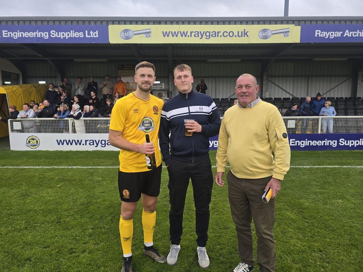 BelperTownFC's tweet photo. Kev Smithurst Building Contractors selected the skipper Jack Broadhead as the @Brownsbm Man of the Match. https://t.co/th7FlMsd1K
