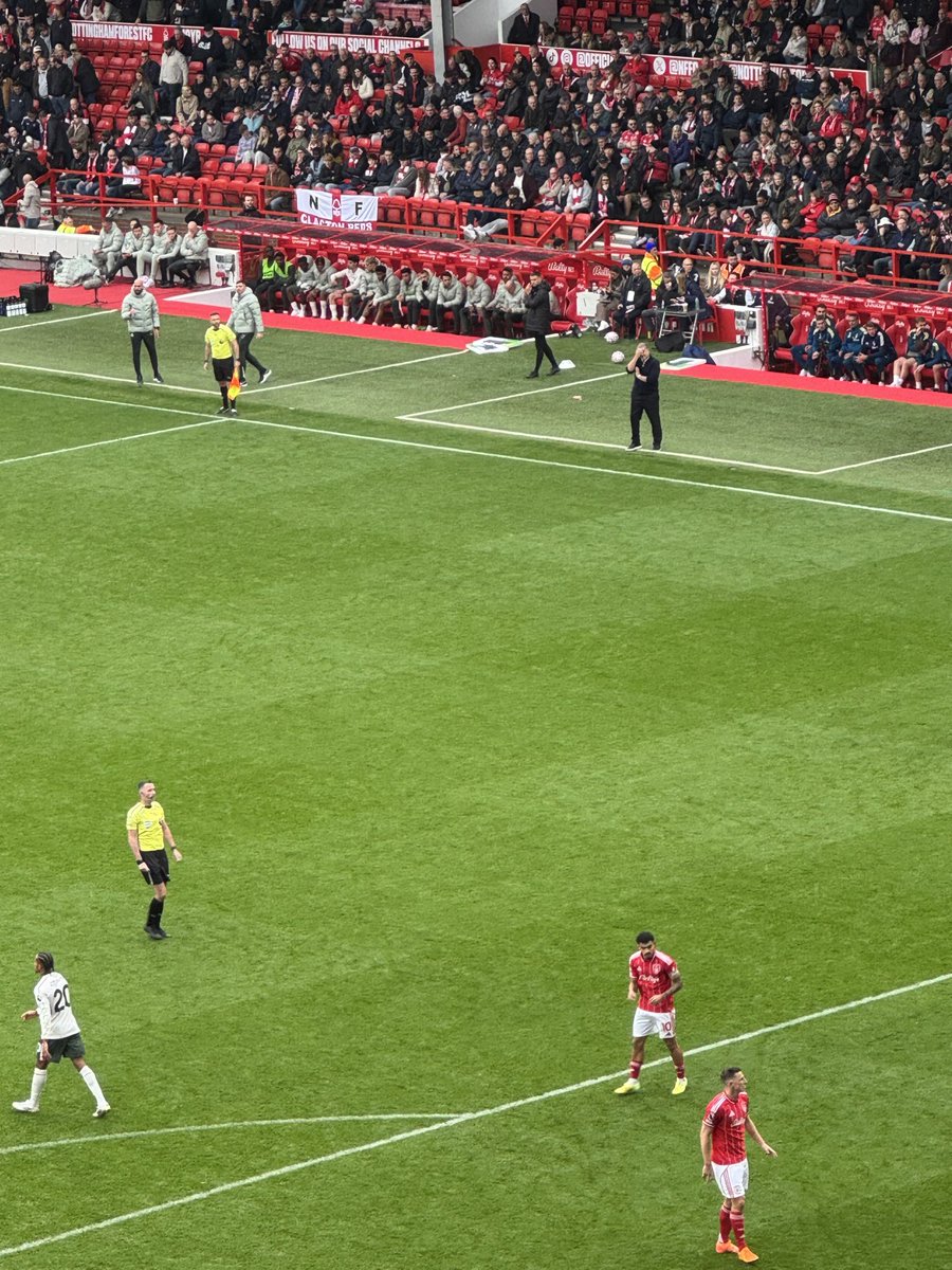 tluck's tweet image. #NFFC #BBCFootball A sad end. Looks like he knew the game was up. Taken from the Trent End in the 92nd minute by my Great Uncle