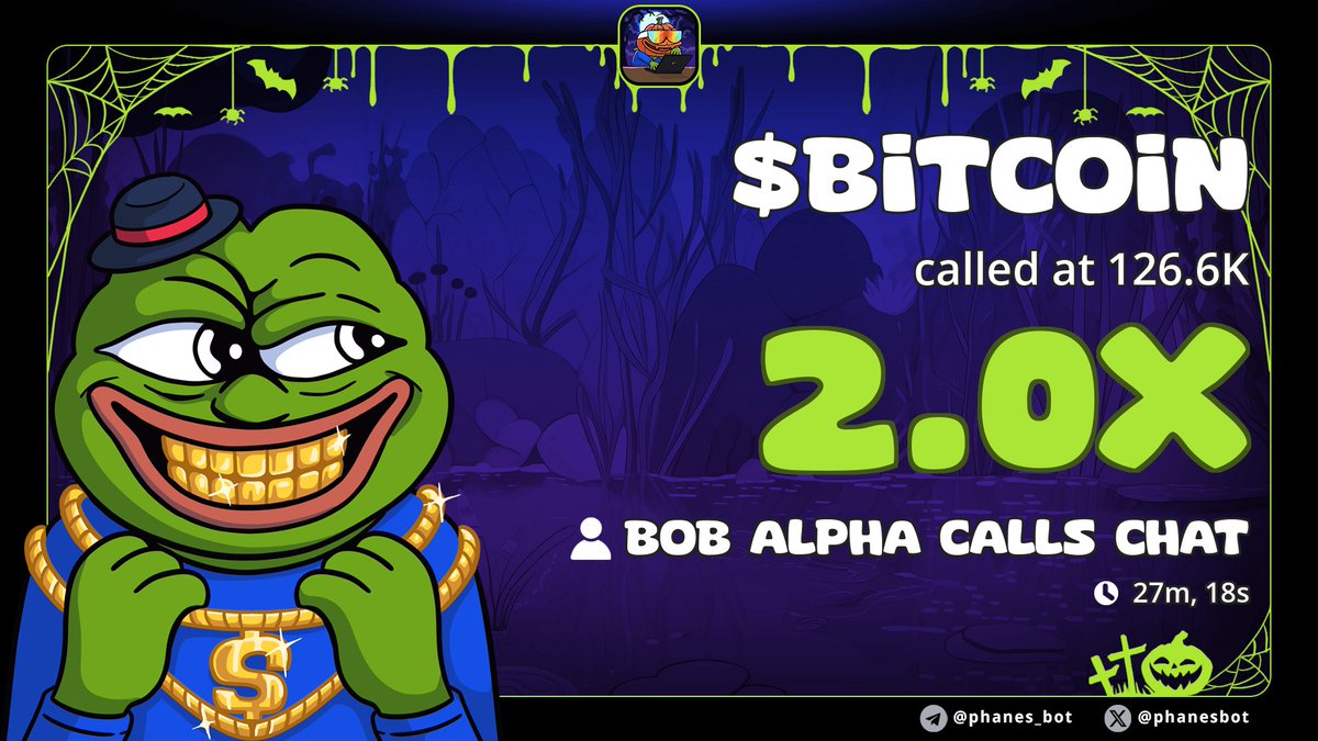 blockchainbob's tweet image. I told y’all, it was an easy bid…we moved $BITCOIN over 2X on my TG 🔥🔥
We are not done cooking yet, hop on my TG so you won’t miss my next call 🔥🔥🤝