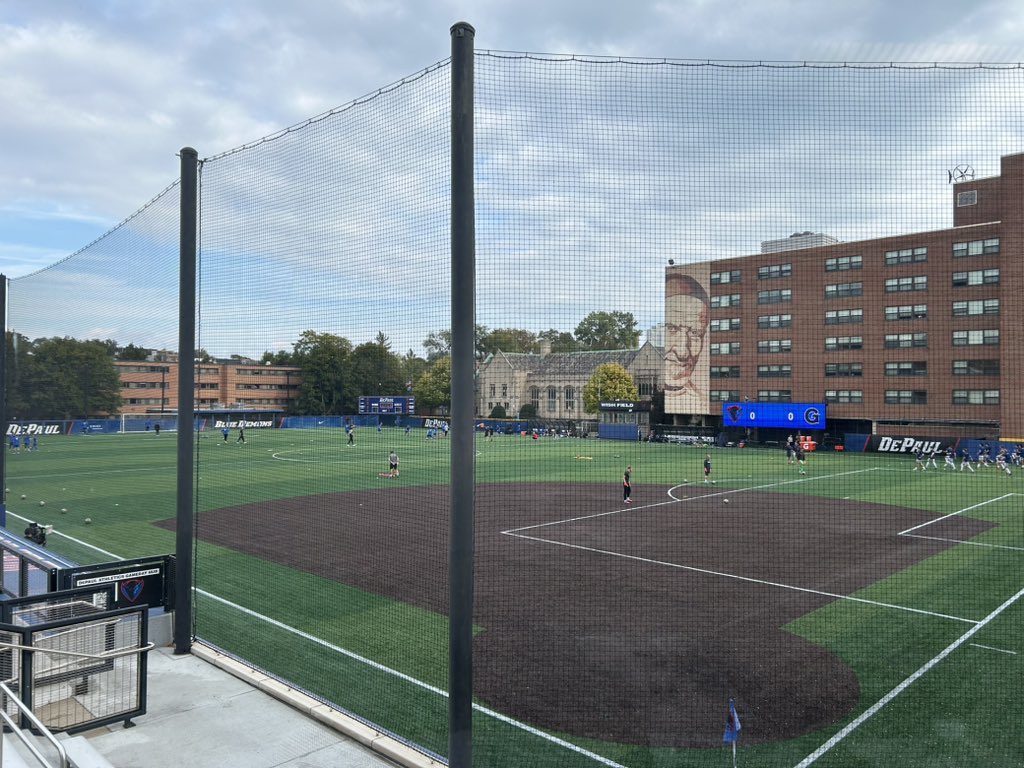 cavanmalayter's tweet photo. It’s a perfect fall Saturday here in Lincoln Park!

@DePaulMSOC welcomes in No. 18 @GUHoyasMSoccer. DePaul seeks its first win of Big East play while Georgetown tries to stay unbeaten in the league. 

Join @MaxThoma and me at Noon CST on ESPN+

📺 https://t.co/mTw4SlFOlr https://t.co/DKeCyq7pg5
