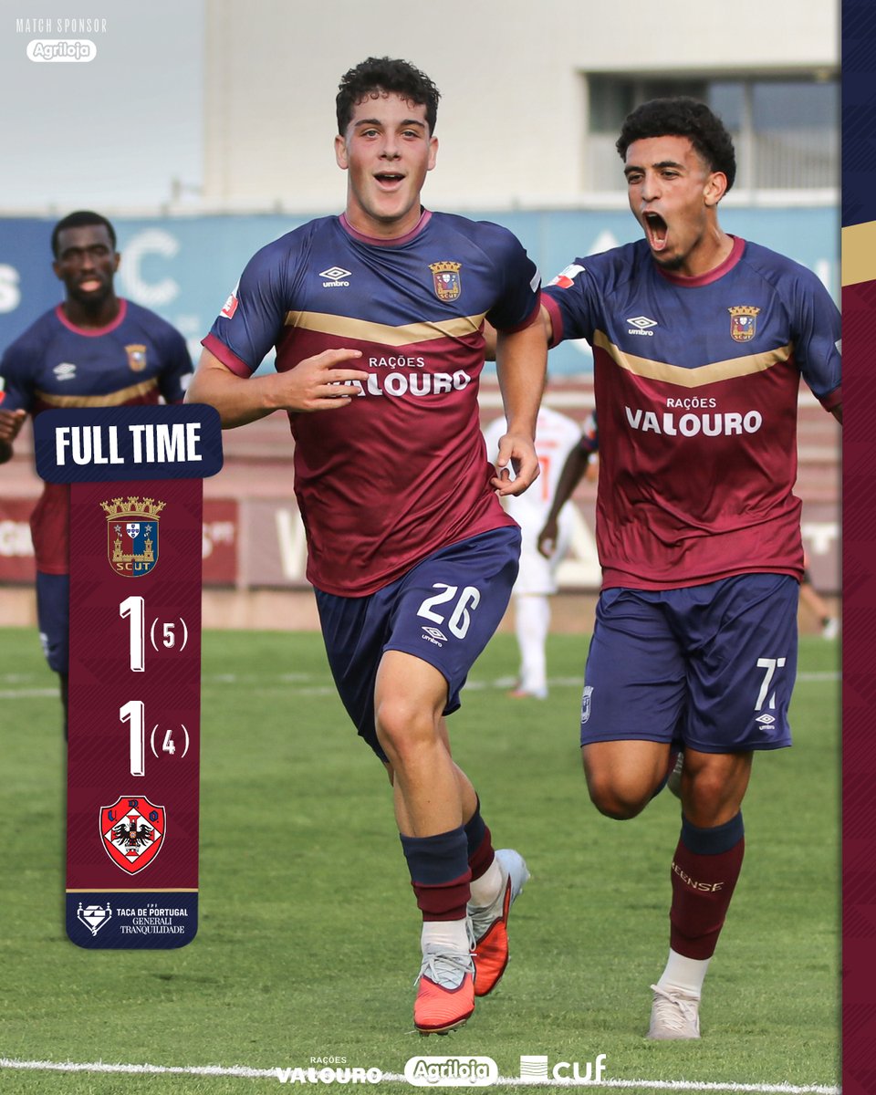 scu_torreense's tweet photo. ๐๐ญ๐ฬ ๐๐จ ๐๐ข๐ฆ! ๐คฉ
#SCUTUDO | โน๏ธ Torreense vence Oliveirense nas grandes penalidades e segue em frente na #TaรงaDePortugalGeneraliTranquilidade
๐๐๐ซ๐๐๐ฬ๐ง๐ฌ, ๐๐ช๐ฎ๐ข๐ฉ๐! ๐ต๐ด
#PaixรฃoAzulGrenรก #SouTorreense https://t.co/MhWQ6Ej1TX