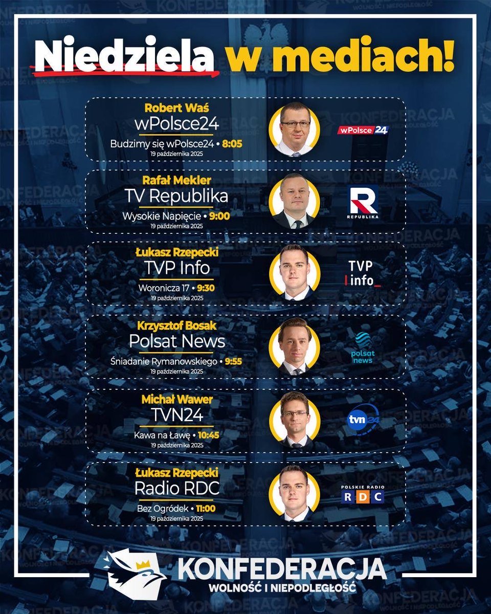 Konfederacja w mediach!