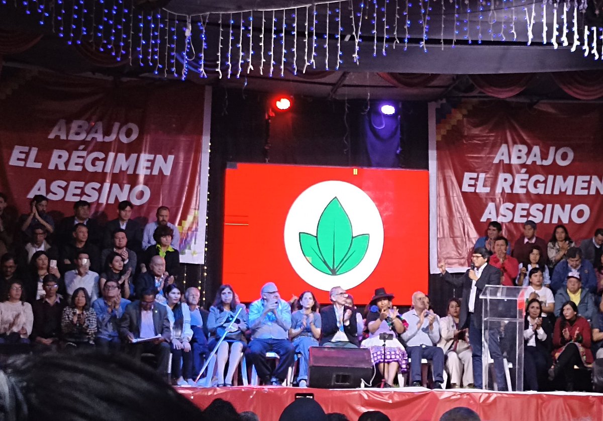 Presentación de Consejo  de Gobierno de Vicente Alanoca 
Con el poder de la gente VENCEREMOS 
<a href="/Alanoca2026/">Vicente Alanoca</a>
<a href="/Vero_Mendoza_F/">Verónika Mendoza</a>
#VicenteAlanocaPresidente