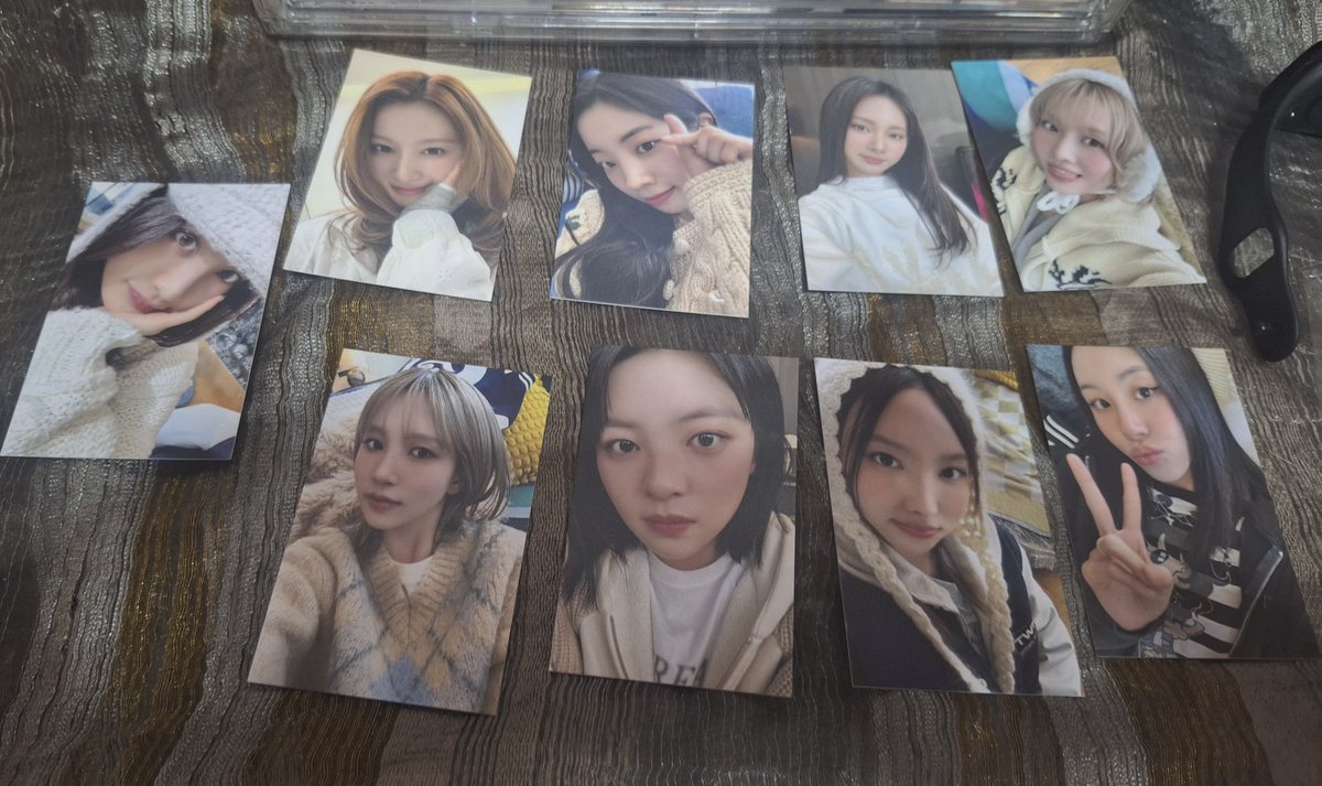 WTS LFB 
twice one in a million early access freebies

ot9 photocards
1.3k set only have 2 sets  
can meetup by schedule 

tags twice wts ph