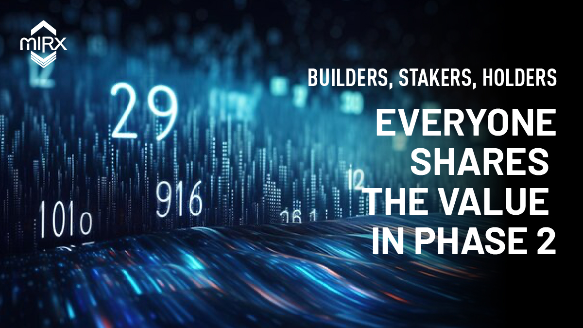 Miracle_Chain's tweet image. 📦 Builders, stakers, holders everyone shares the value in Phase 2. 

$MIRX #MiracleChain #CommunityDriven