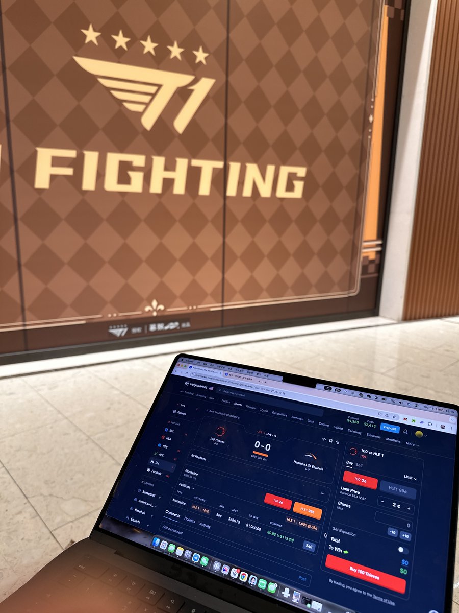 tokyo10086's tweet image. 聊聊最近一周我是怎么在Polymarket @Polymarket 上拥有90%以上的胜率,并且资金利用效率很高(最多1小时之内可以结束一次预测)的。
最近一年一度的 LOL…