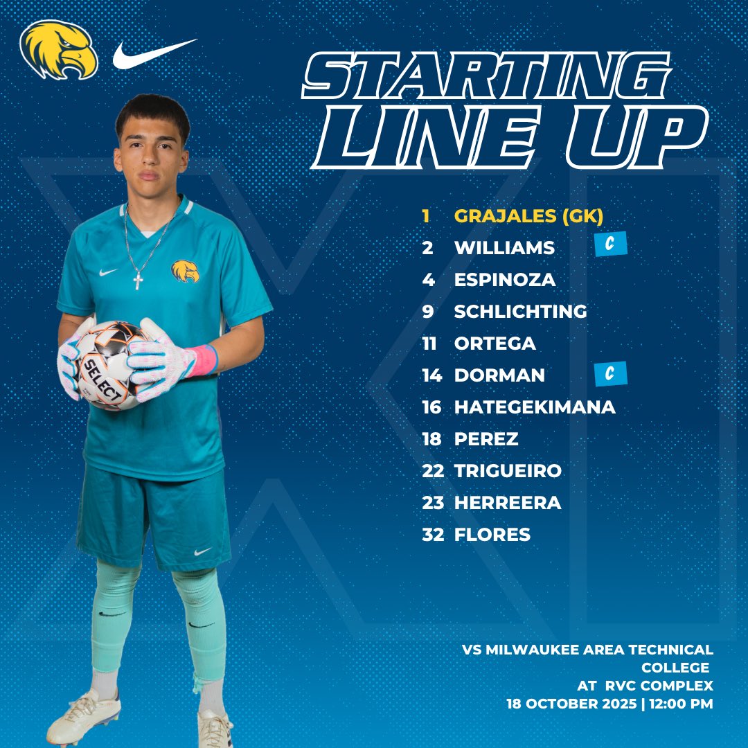 rvc_ms's tweet photo. Your starting XI for today’s match! 🦅🟡🔵 https://t.co/Z9Low2k8z6