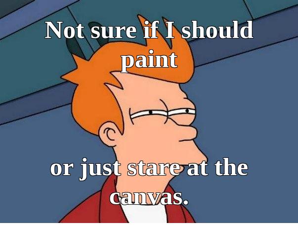 C_ConnoisseurUK's tweet image. When your muse is sipping margaritas on a beach, but your deadline is sipping coffee in your office. 🎨🤔 #ArtistProblems #CanvasConnoisseurs