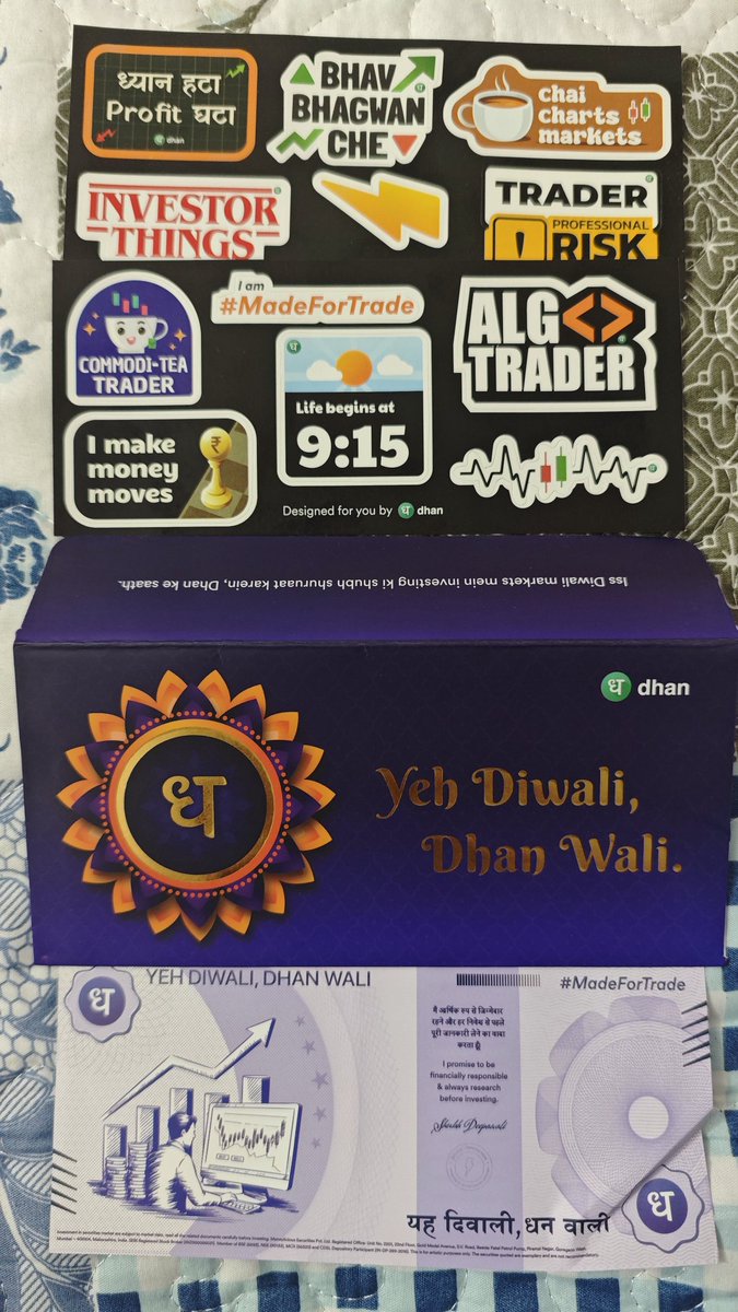 βοΈ ββπβπΈπΎ π (@i_a_m_chirag) on Twitter photo ππ° Saw this creative #Diwali ad by <a href="/DhanHQ/">Dhan - Made for Trade</a> in todayβs newspaper β loved the concept!
βYeh Diwali, Dhan Waliβ with trading-themed stickers & a smart financial twist π₯
Which sticker would you put on your laptop first? π
#MadeForTrade #Diwali2025 #Investing ππ° Saw this creative #Diwali ad by <a href="/DhanHQ/">Dhan - Made for Trade</a> in todayβs newspaper β loved the concept!
βYeh Diwali, Dhan Waliβ with trading-themed stickers & a smart financial twist π₯
Which sticker would you put on your laptop first? π
#MadeForTrade #Diwali2025 #Investing