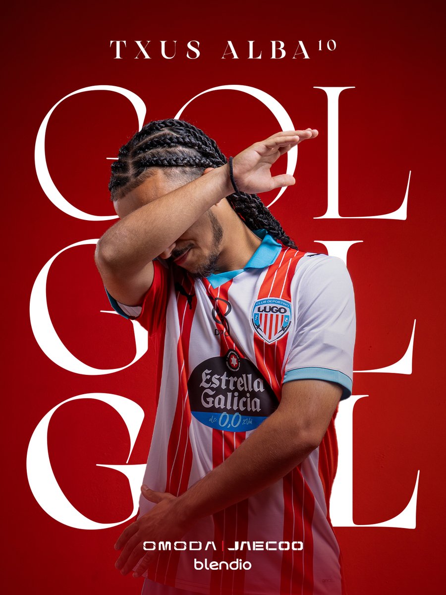 ⚽️ 31’ | 1-0 | GOOOOOOOOL GOL, GOL, GOL, GOL GOL GOOOOOOL de TXUS ALBA!!

😮‍💨 Picadiña para poñernos por diante no marcador!

#LugoCeltaFortuna
#ForzaLugo