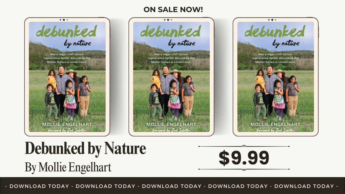 Share in Mollie Engelhart's incredible journey in 'Debunked by Nature', a powerful exploration of Mother Nature's wisdom. cravebooks.com/b-60666?refere… #NonFiction