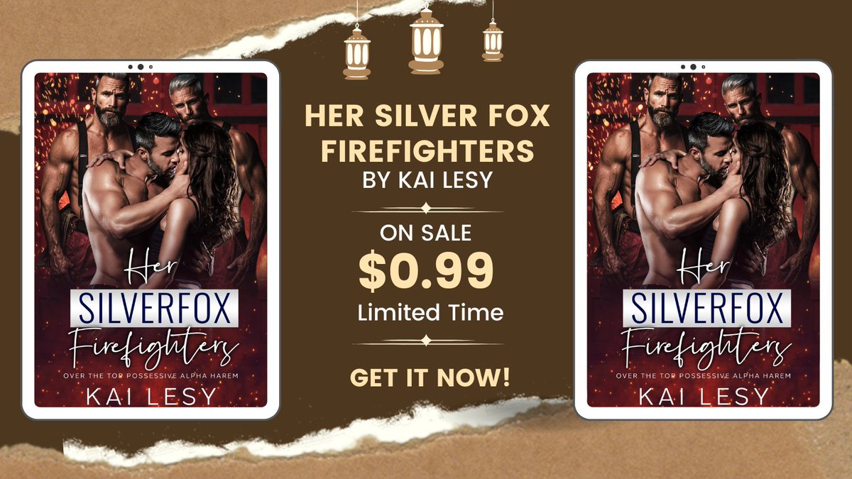 Get to know the brooding Dax and his intriguing colleagues in Kai Lesy's Her Silver Fox Firefighters. The perfect read for romance lovers! cravebooks.com/b-60752?refere… #BookClub #RomanticReads