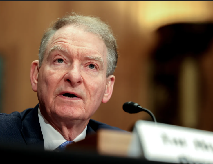 coinbureau's tweet image. ⚡️JUST IN: 🇺🇸 SEC Chair Paul Atkins says the U.S. is a decade behind on crypto, adding that catching up is “job one” for the agency.