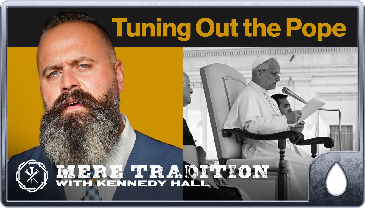 From the semi-trads' prestigious 'Universal and Peaceful Adherence' department? Nothing says "I believe in the Papacy" quite like saying you're tuning the papal magisterium out so you won't go to hell. 