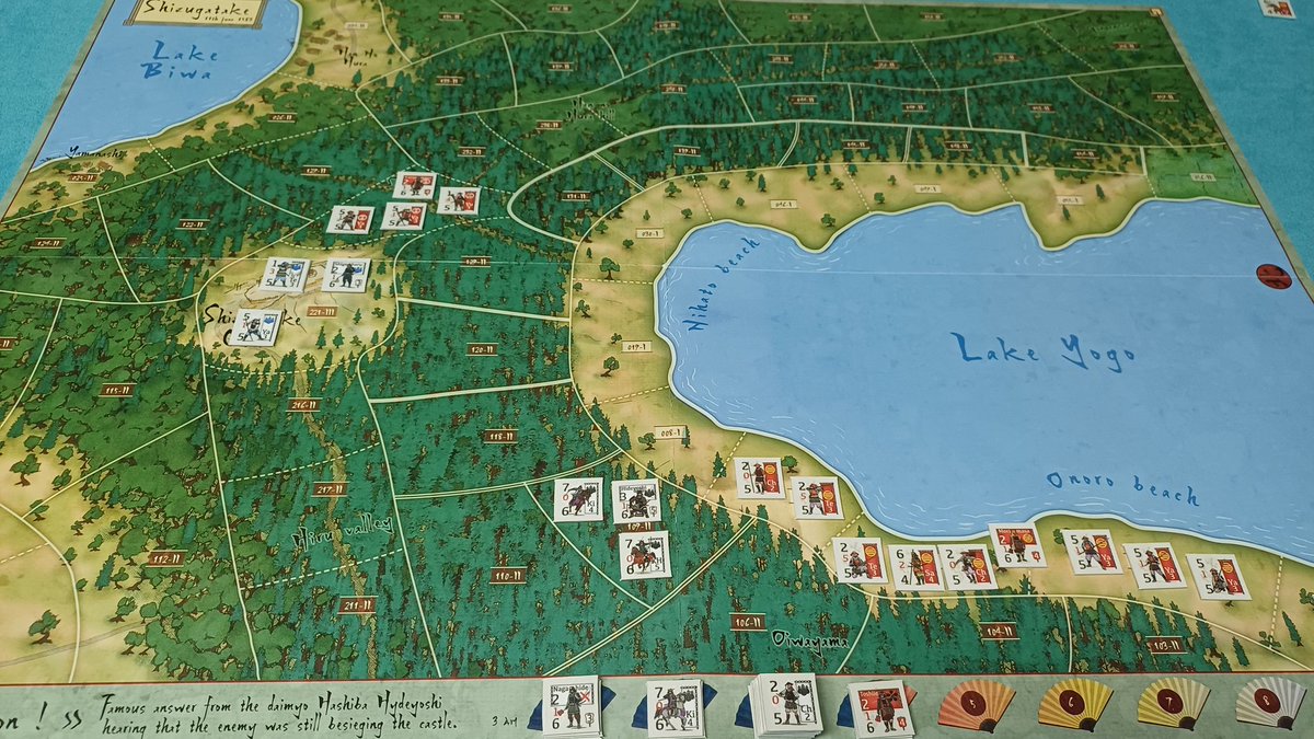 KelsoSargento's tweet image. Vuelven las katanas.
Batalla de Shizugatake 1583.