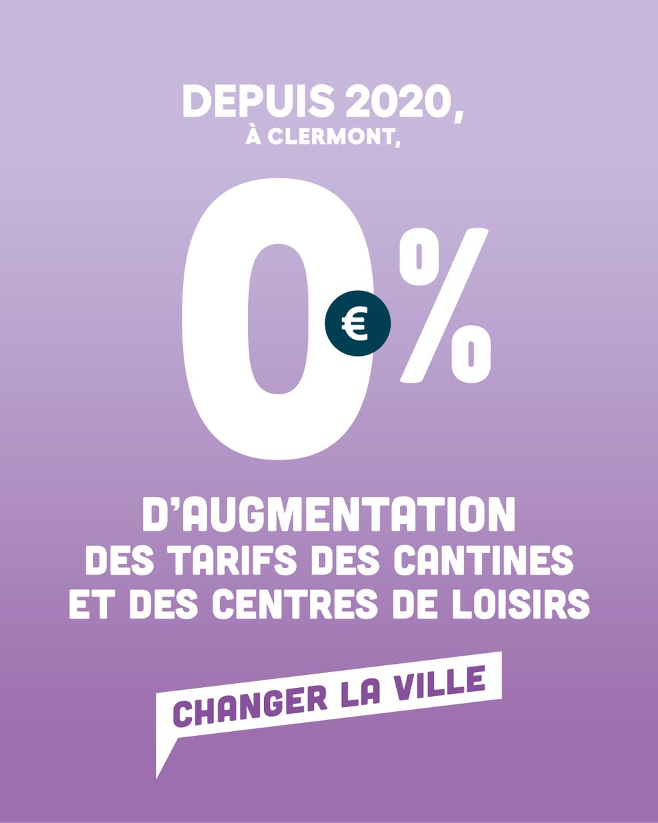 ✅ Changer la ville pour le pouvoir d'achat des familles.
➡️ Sur ce mandat, nous avons gelé les tarifs des familles (cantine, centre de loisirs...), pour faire bouclier face à l'inflation.

👉bianchi2026.fr

#inflation #pouvoirdachat #bianchi2026 #clermontferrand