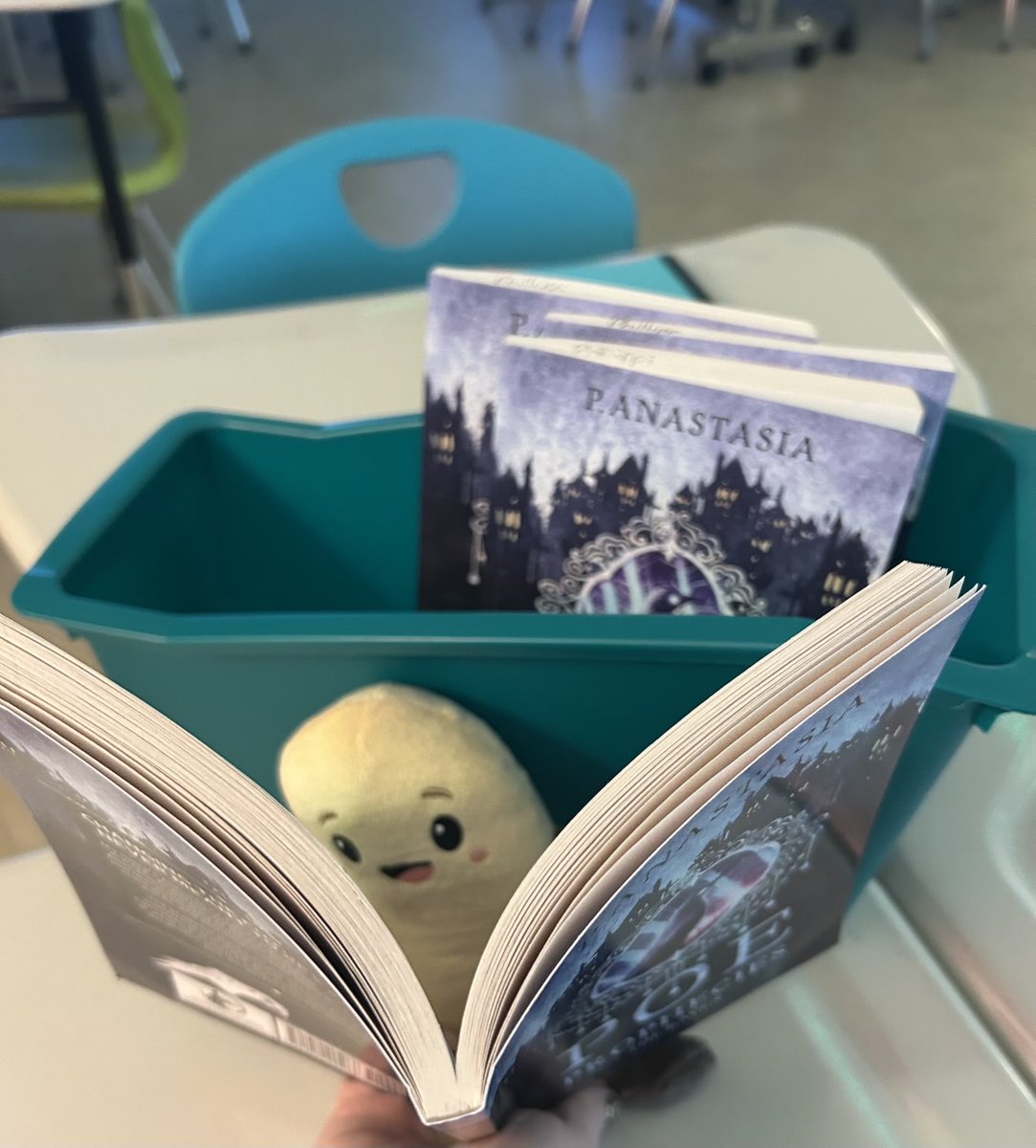 Mr. Beanie was reading Poe Prophecies:The Raven by ⁦<a href="/FluorescentOnes/">P. Anastasia |Author</a>⁩ with my class! ⁦<a href="/zoobeanreads/">Beanstack</a>⁩ ⁦<a href="/PasadenaISD_TX/">Pasadena ISD</a>⁩ ⁦<a href="/PISDMIDDLE/">Meet Me in the Middle</a>⁩